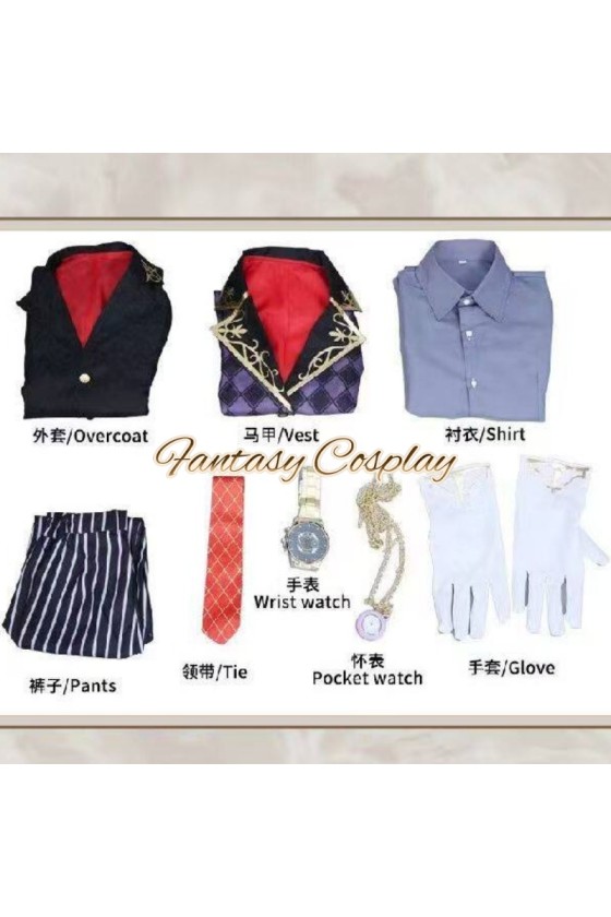 Identity V Embalmer Aesop Carl Trickster Cosplay Costume